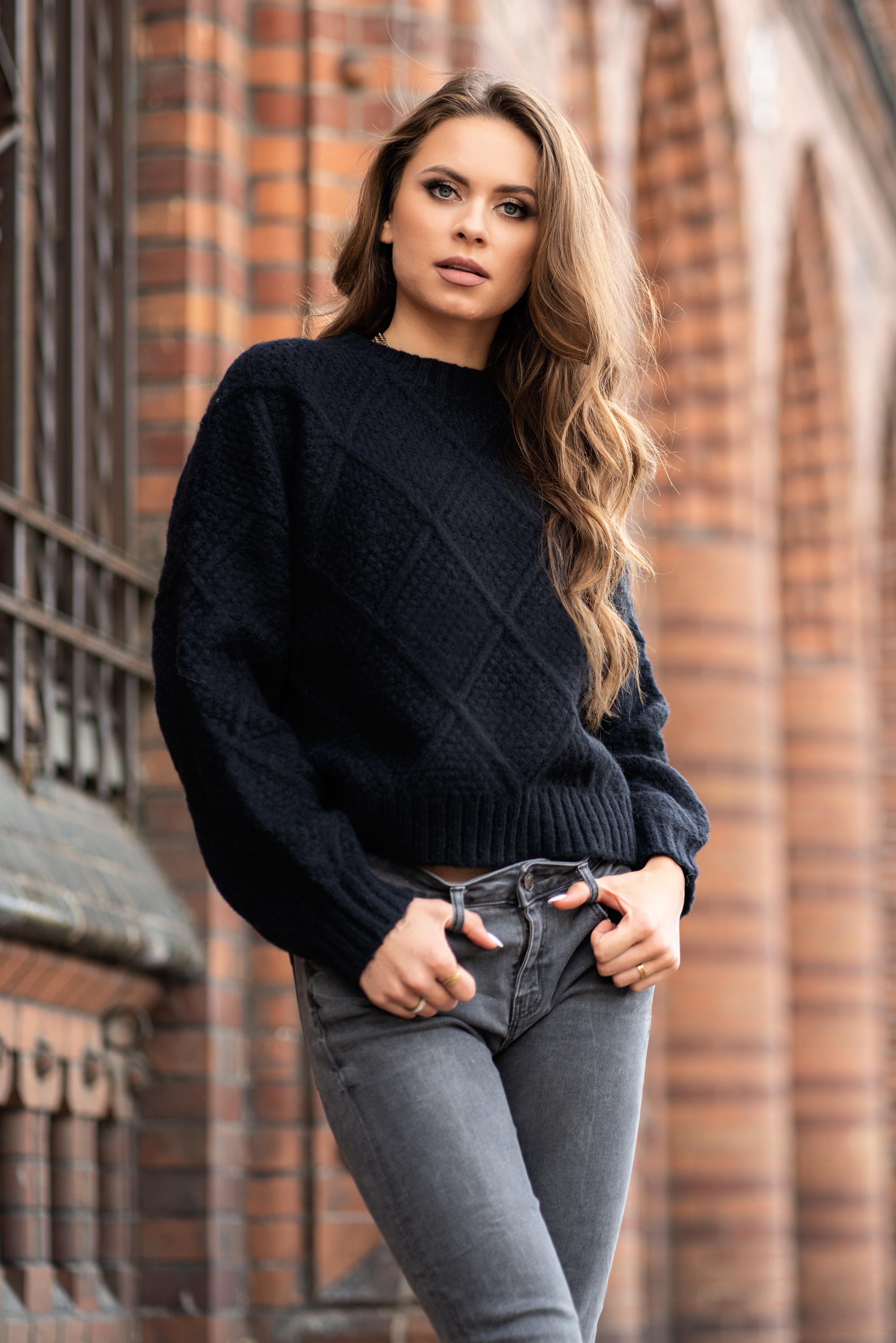 Merribel Sweter Xmasin Black