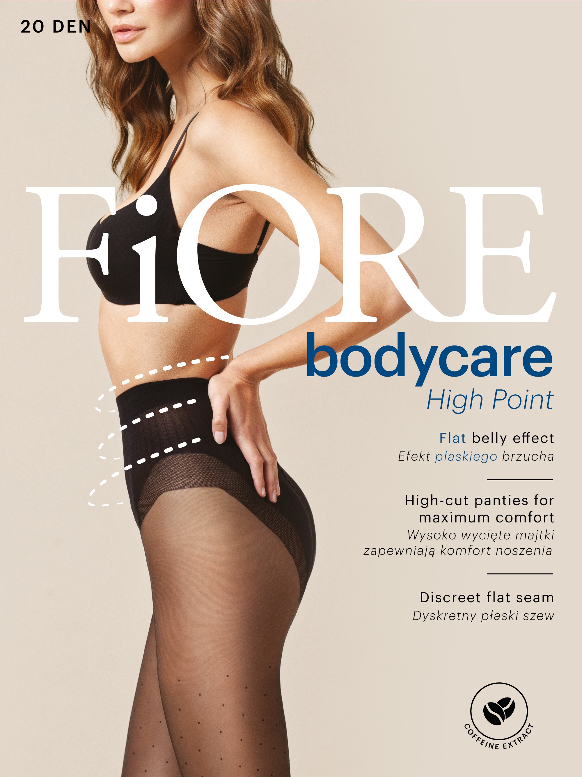 Fiore Rajstopy Body Care High Point 20 DEN