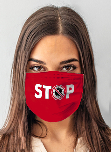 Anais Maska ANS-S 116 Stop Red