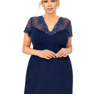 Donna Koszula nocna Livia Plus Dark Blue