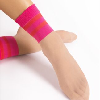 Fiore Skarpetki Dash Pink-Light-Natural 20 Den